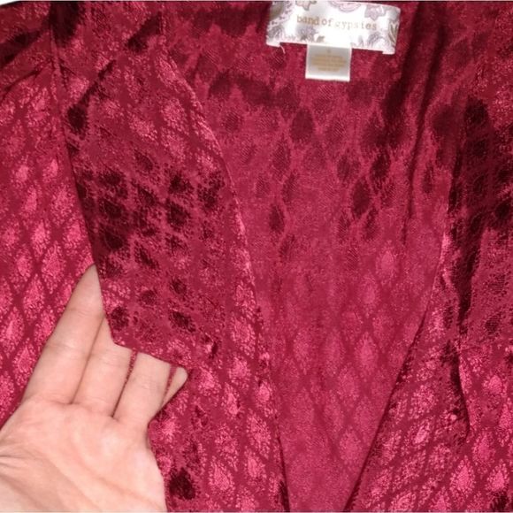 Band Of Gypsies Over Sized Maroon Cardigan . 😍😍😍 - Picture 6 of 11